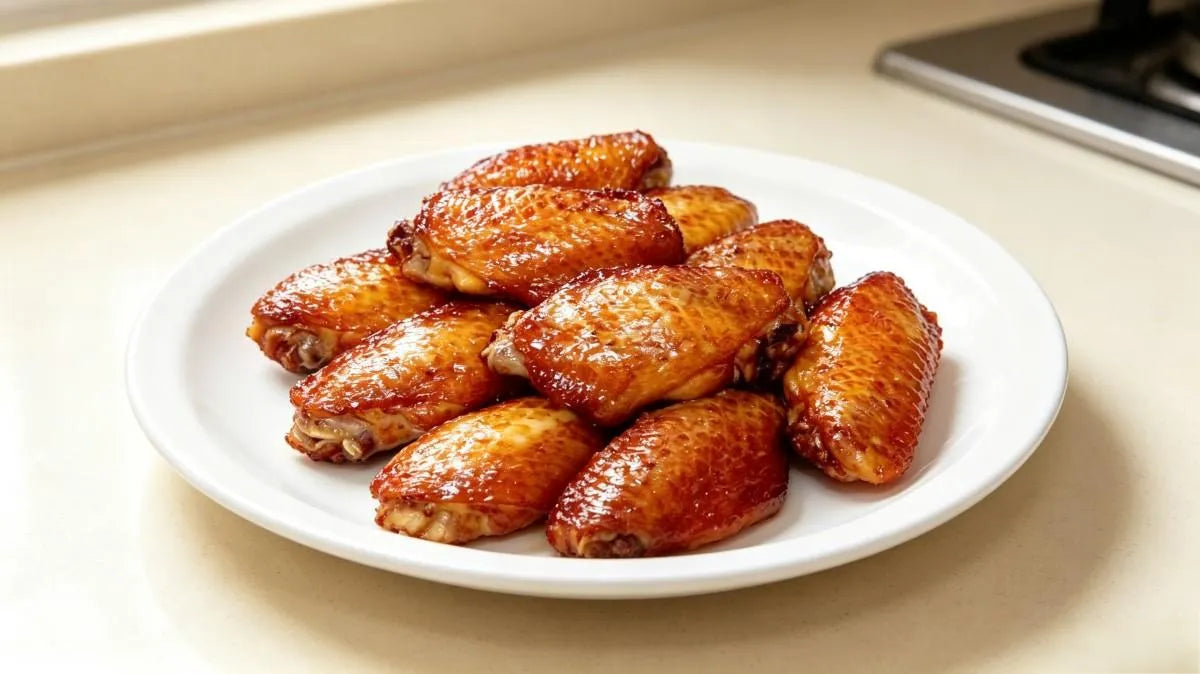 Chinese Flavor No-Oil Air Fryer Chicken Wings