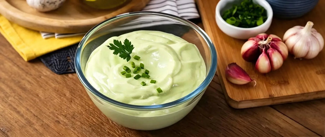 Homemade Green Mayonnaise