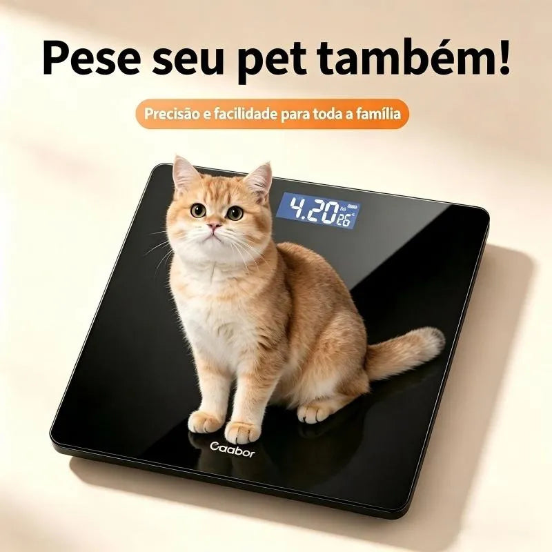 Balança Vital Pro Gaabor Digital Fita metrica de 1,5M GWS-M01A