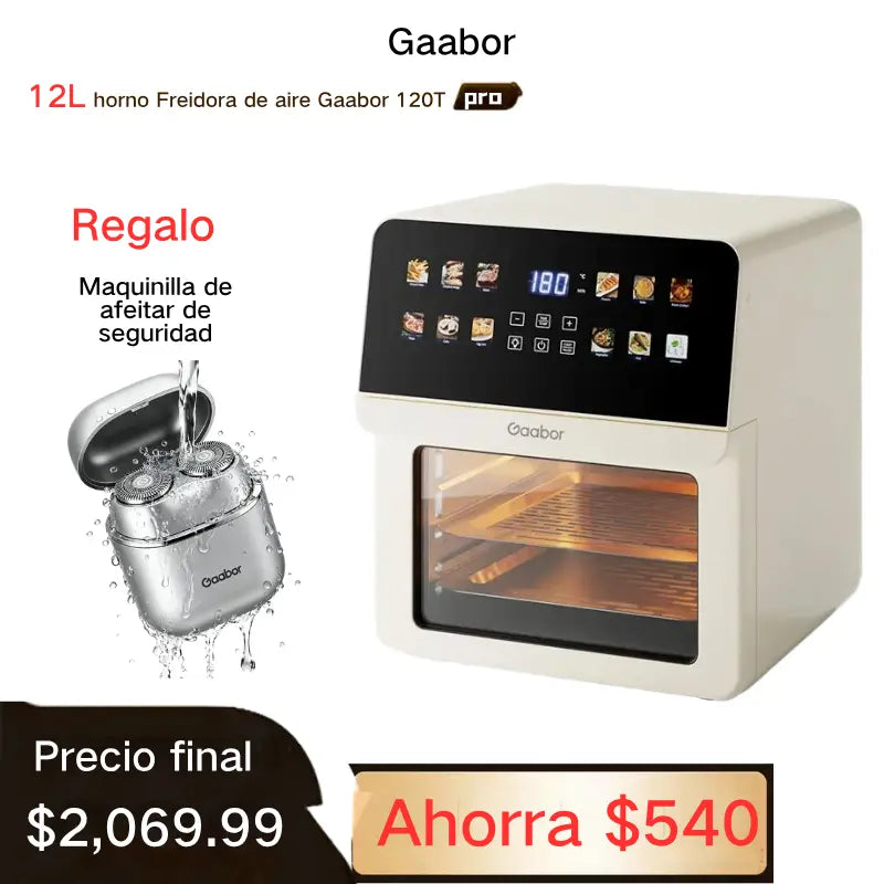 Fritadeira Air Fryer Forno Oven 12L Mondial Preto/Inox 2000W AF-120T02