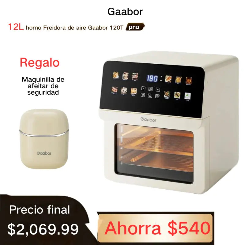Fritadeira Air Fryer Forno Oven 12L Mondial Preto/Inox 2000W AF-120T02