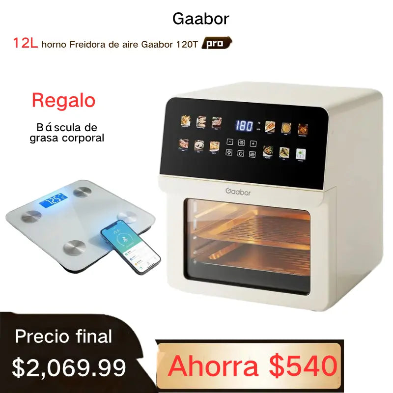 Fritadeira Air Fryer Forno Oven 12L Mondial Preto/Inox 2000W AF-120T02