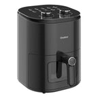 Gaabor Beautiful Black 10 in 1 5 Quart Non Toxic Glass Air Fryer 