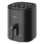 Gaabor Beautiful Black 10 in 1 5 Quart Non Toxic Glass Air Fryer 