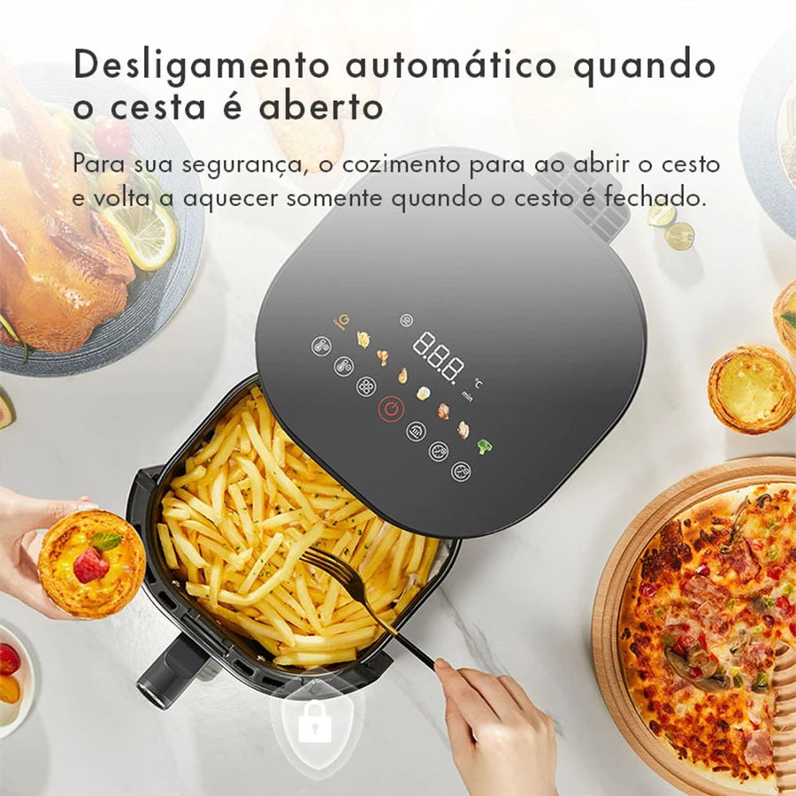 Gaabor Freidora de Aire Digital Inteligente 12 en 1 con Deshidratación 5 Litros AF-45T02A