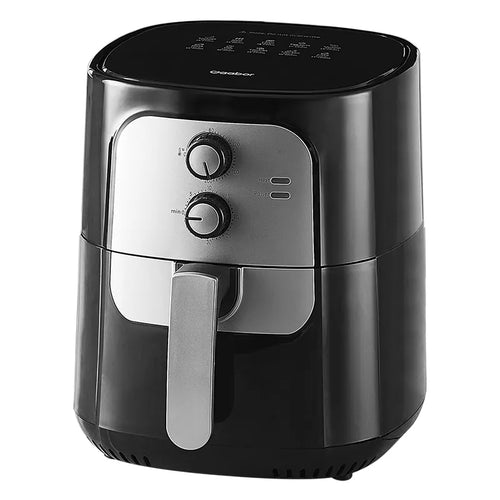 Gaabor 10-in-1 Oil-Free Air Fryer, Black Square, 6.5 Quart AF-65M01A
