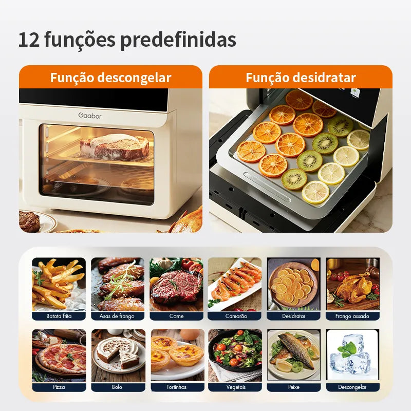Gaabor Air Fryer Oven Branca 12 L 2000W AF-120T02