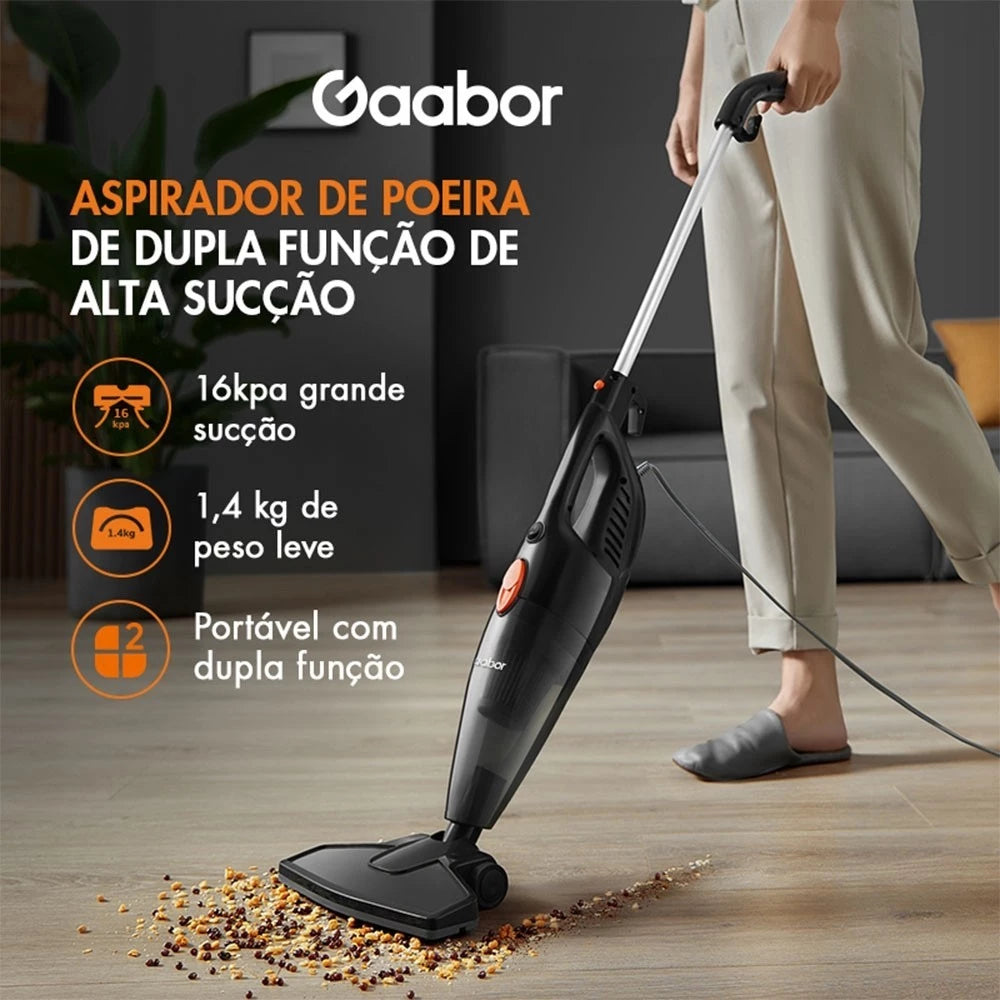 Aspirador de Pó 2 em 1 Gaabor Smart Sweep GVCW-M15A