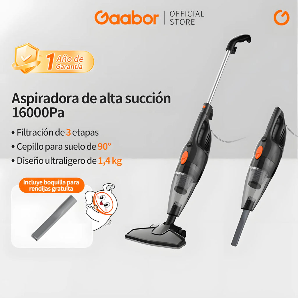 Aspiradora Gaabor 2 en 1 Smart Sweep GVCW-M15AS