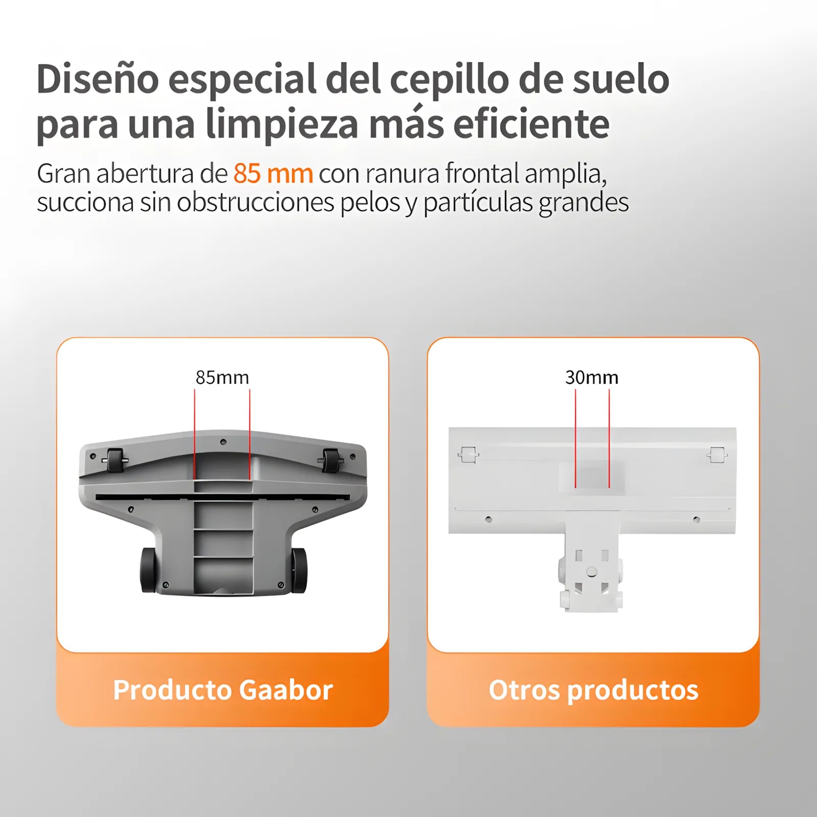Aspiradora Gaabor 2 en 1 Smart Sweep GVCW-M15AS
