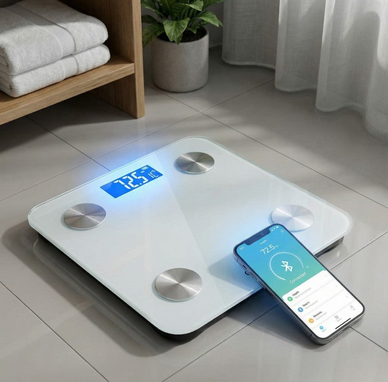 Balanza digital de grasa corporal para baño Gaabor GWS-M02A