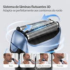 Barbeador Elétrico Portátil Gaabor com Carregador ER-T02A