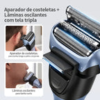 Barbeador Elétrico Portátil Gaabor com Carregador ER-T02A