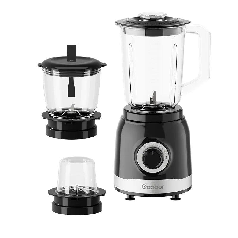 Gaabor JM-16M02A Black Blender 3 Cups, 3L, 900W
