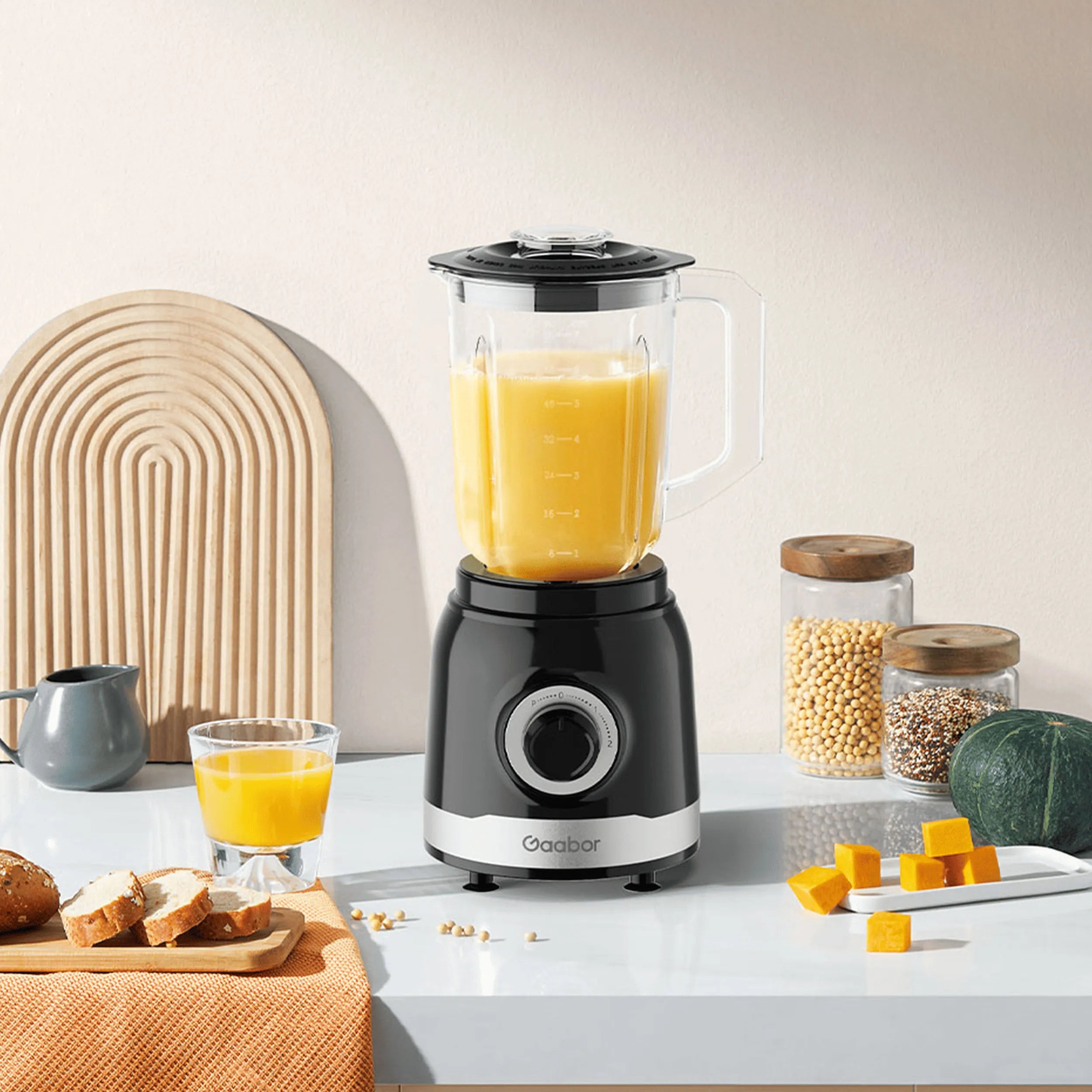Gaabor JM-16M02A Black Blender 3 Cups, 3L, 900W
