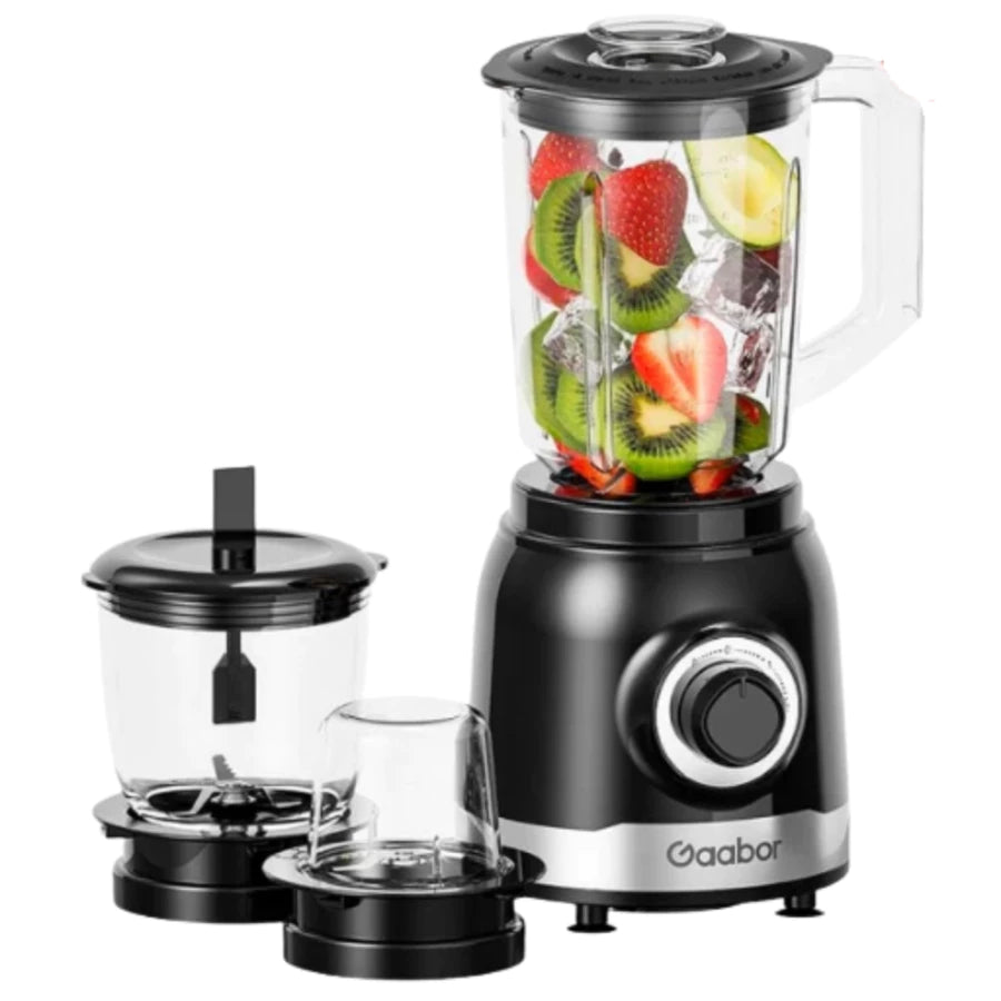 Gaabor JM-16M02A Black Blender 3 Cups, 3L, 900W