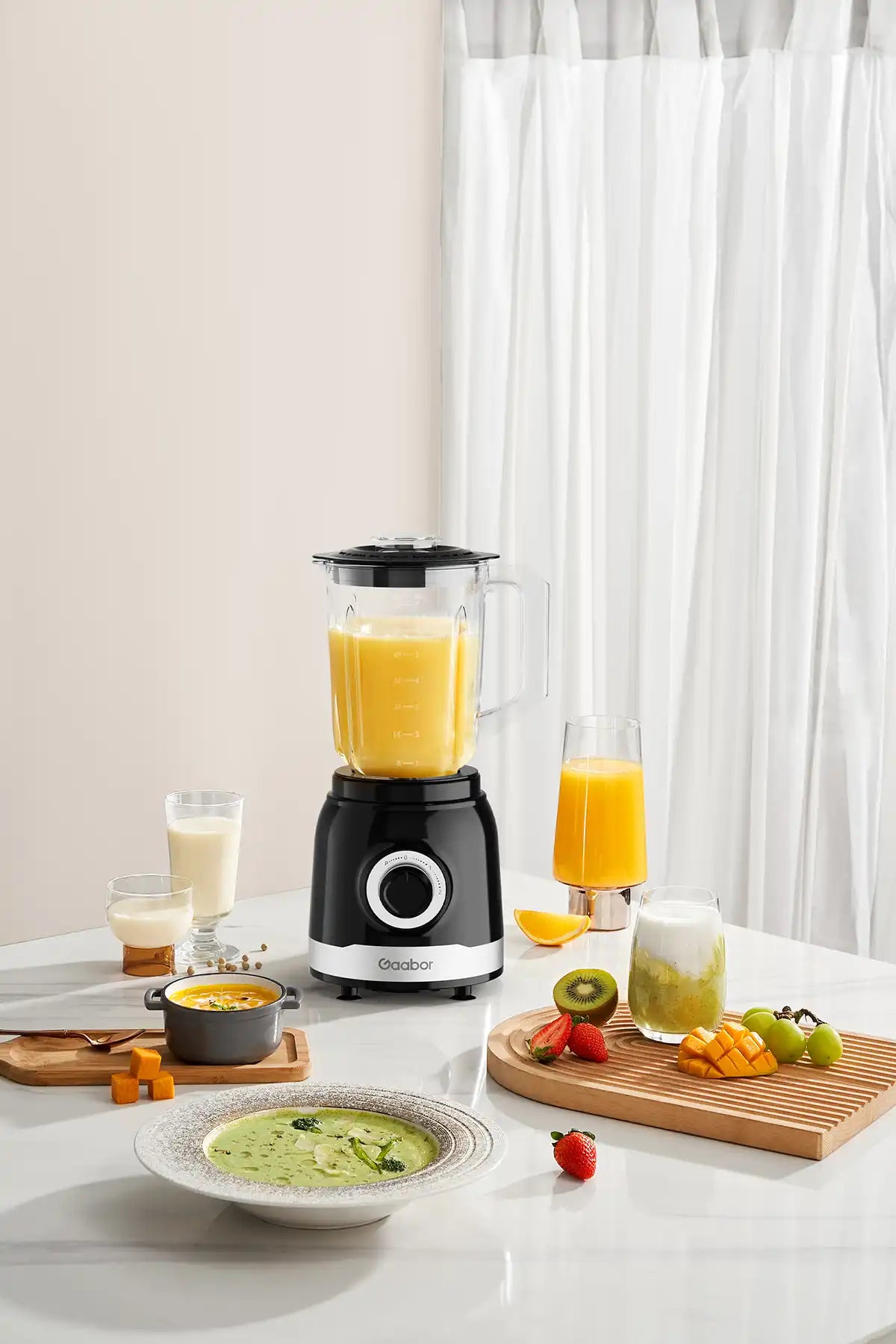 Gaabor Professional Blender and Food Processor with Cups JM-16M02A