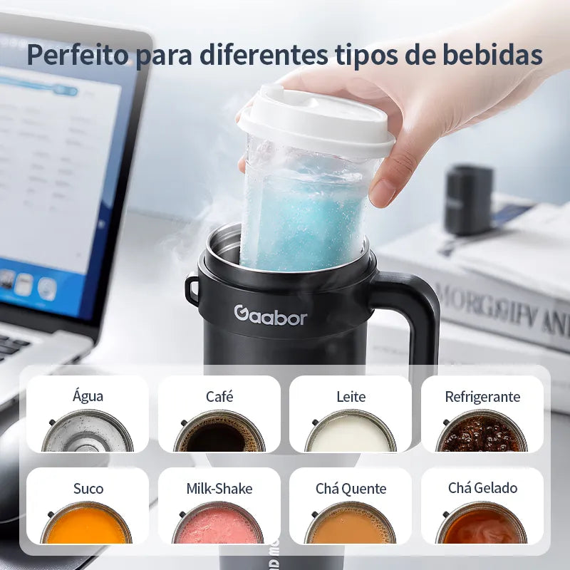 Copo de Água Portátil de Capacidade Extra Grande Gaabor TC-M01A