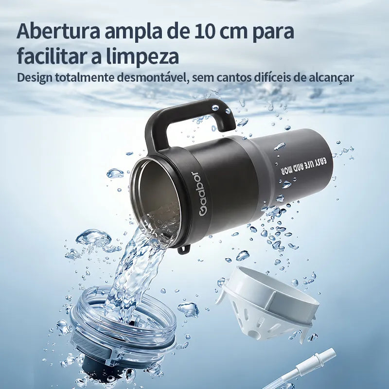 Copo de Água Portátil de Capacidade Extra Grande Gaabor TC-M01A