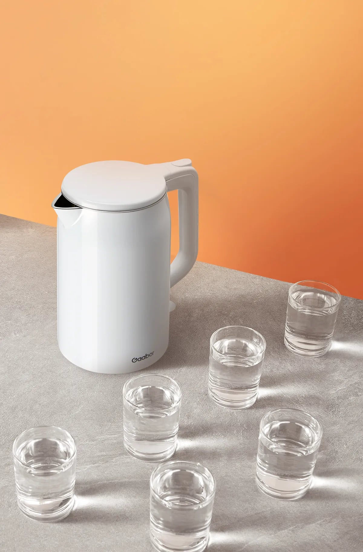 Gaabor White Electric Kettle 2L EK20M-WH01A