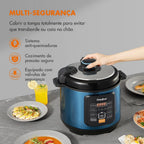 Gaabor Multifunctional 6L Electric Pressure Cooker 1000W 8 Functions RC-S60E01A
