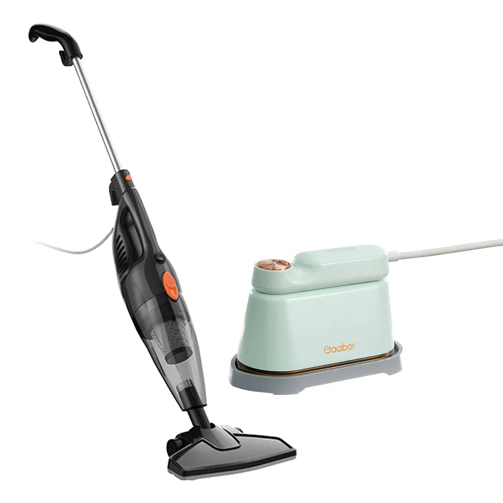 Kit Gaabor Ferro de Passar Bolso + Aspirador de Pó