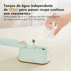 Ferro a Vapor Portátil Gaabor Fast Steam com Luva HM-M01A