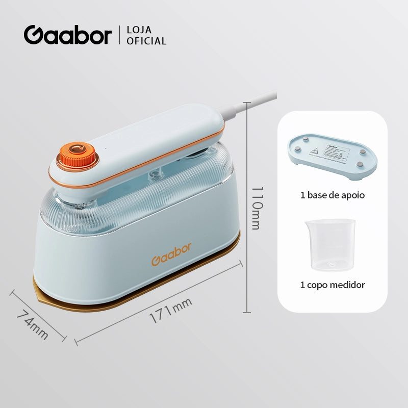 Ferro de passar portátil com gerador de vapor esterilizador Gaabor HM-M03A