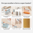Ferro de passar portátil com gerador de vapor esterilizador Gaabor HM-M03A
