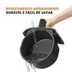Gaabor Fritadeira Air Fryer Grande Capacidade 5,5L Regulação de Temperatura Constante Timer AF65M01A