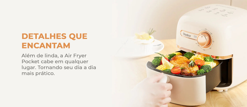 Gaabor Pocket Air Fryer 2L AF20M-YE01A