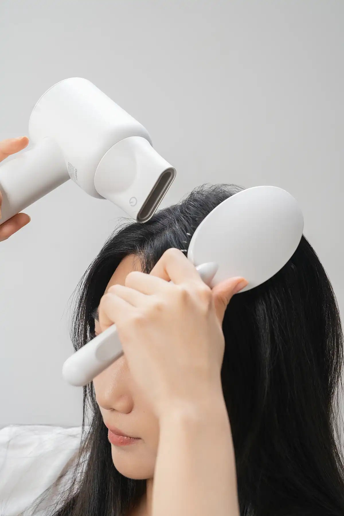 Gaabor Ceramic Ionic Salon Hair Dryer Diffuser White HD-M02C