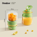 Liquidificador portátil Gaabor 1000ml 720ml 26 lâminas 17200 RPM Tipo C 1500mAh Copo misturador JM-M01A