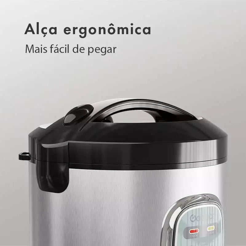 Gaabor Panela Elétrica de Arroz 2 em 1 1L com Cestinha de Vapor Cozinha Antiaderente RC-20M01A