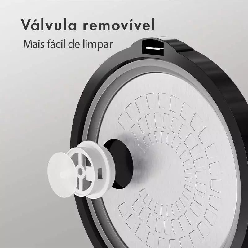 Gaabor Panela Elétrica de Arroz 2 em 1 1L com Cestinha de Vapor Cozinha Antiaderente RC-20M01A