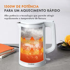Gaabor Panela de Arroz 2L RC20M + Chaleira 1,7L EK20M com Tecnologia Antiaderente e Fácil Limpeza Venda em Conjunto