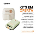 Gaabor Sandwich Maker EDGE and  Air Fryer Pocket Kit