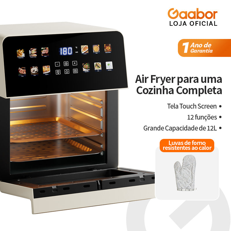 Gaabor Air Fryer Oven Forno 12 Quart 2000W AF-120T03