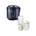Venda em conjunto Gaabor Panela de Arroz Azul RC50M + Espremedor de frutas portátil USB 350 ml + 280 ml FP03T