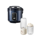 Venda em conjunto Gaabor Panela de Arroz Azul RC50M + Espremedor de frutas portátil USB 350 ml + 280 ml FP03T