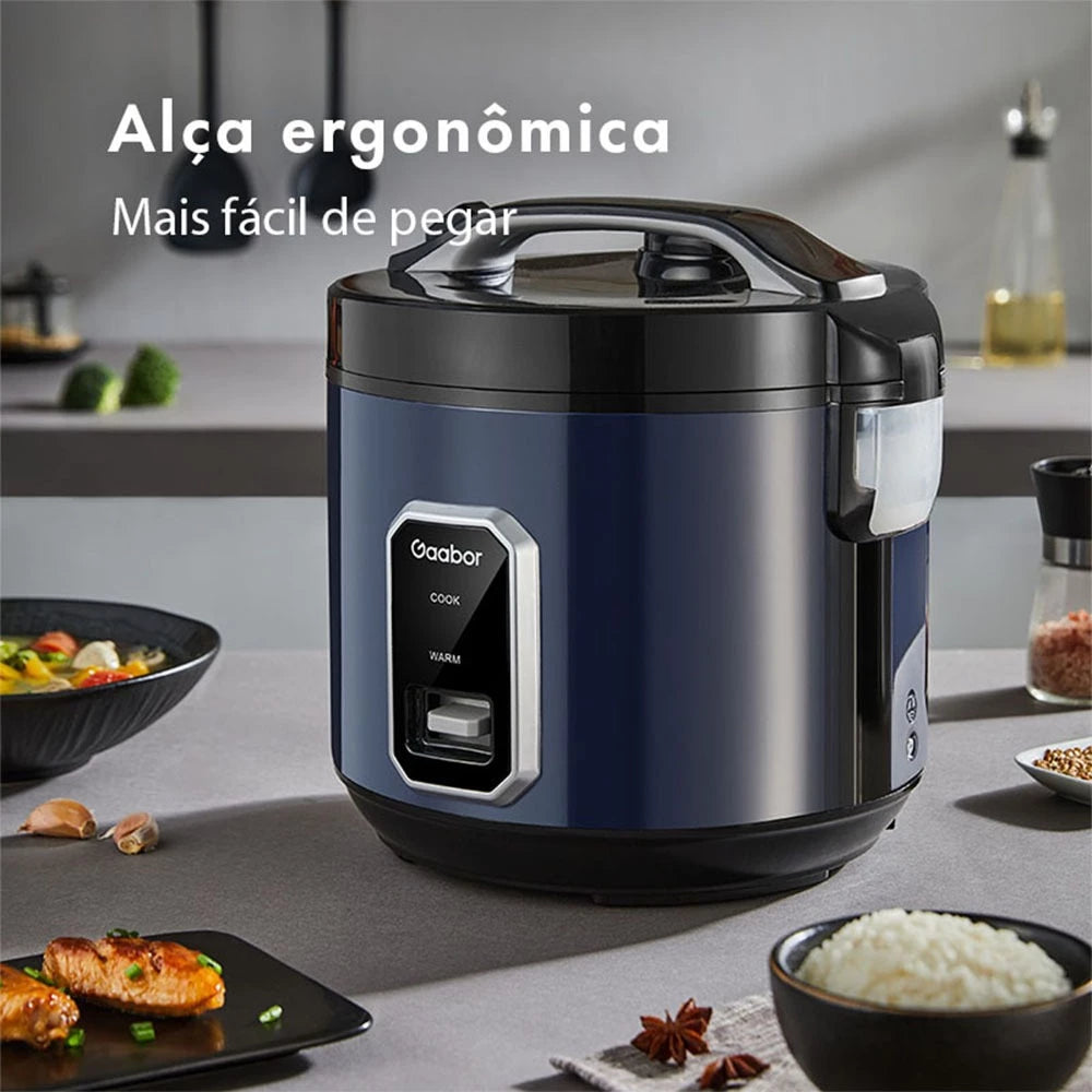 Venda em conjunto Gaabor Panela de Arroz Azul RC50M + Espremedor de frutas portátil USB 350 ml + 280 ml FP03T