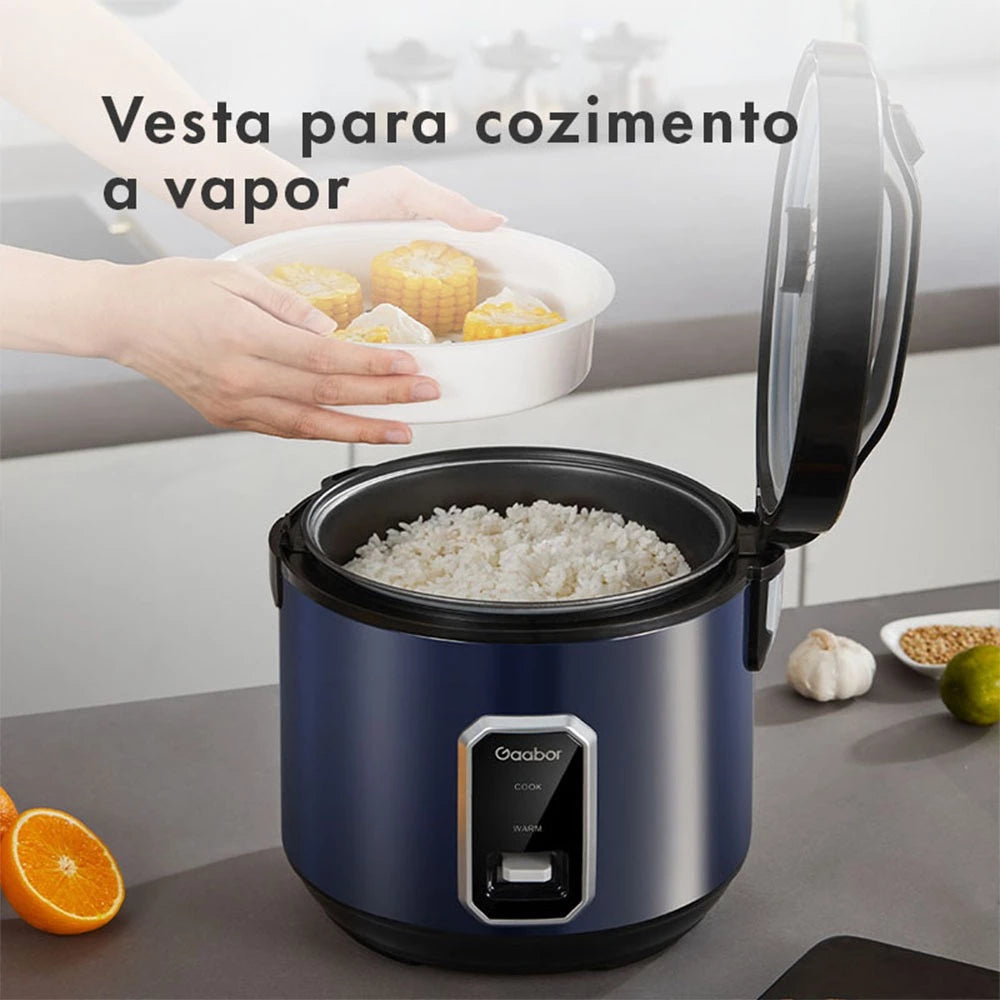 Venda em conjunto Gaabor Panela de Arroz Azul RC50M + Espremedor de frutas portátil USB 350 ml + 280 ml FP03T