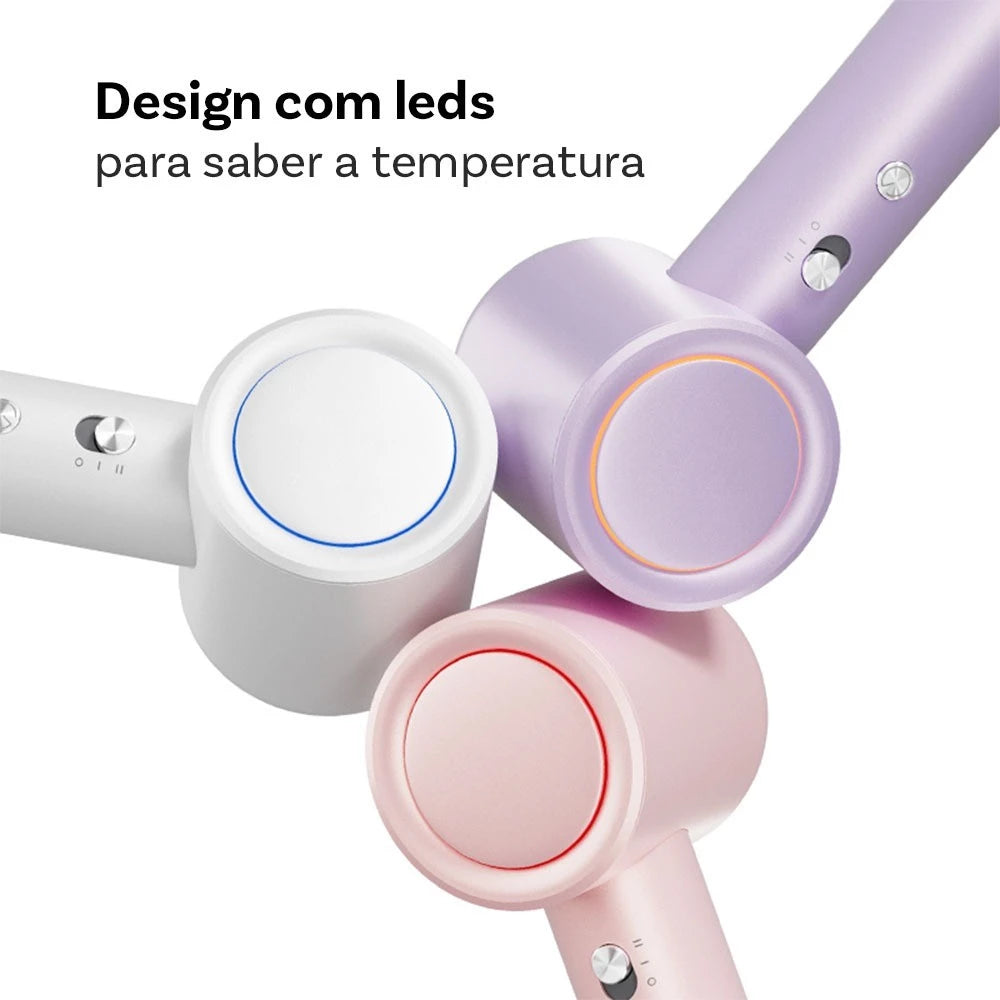 Secador de Cabelo Profissional Gaabor Radiance Pink HD-M02B
