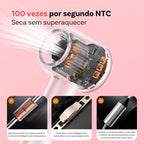 1600W Secador de Cabelo Gaabor 12 meses de garantia HD-M02B