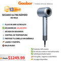 Secador de pelo iónico cerámico Gaabor Radiance con difusor blanco HD-M01A