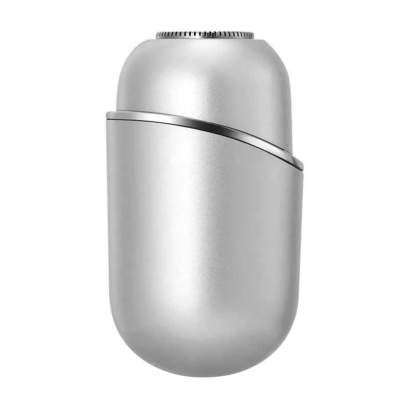 Gaabor Silver Pocket Electric Shaver and Razor for Men ER-T01A