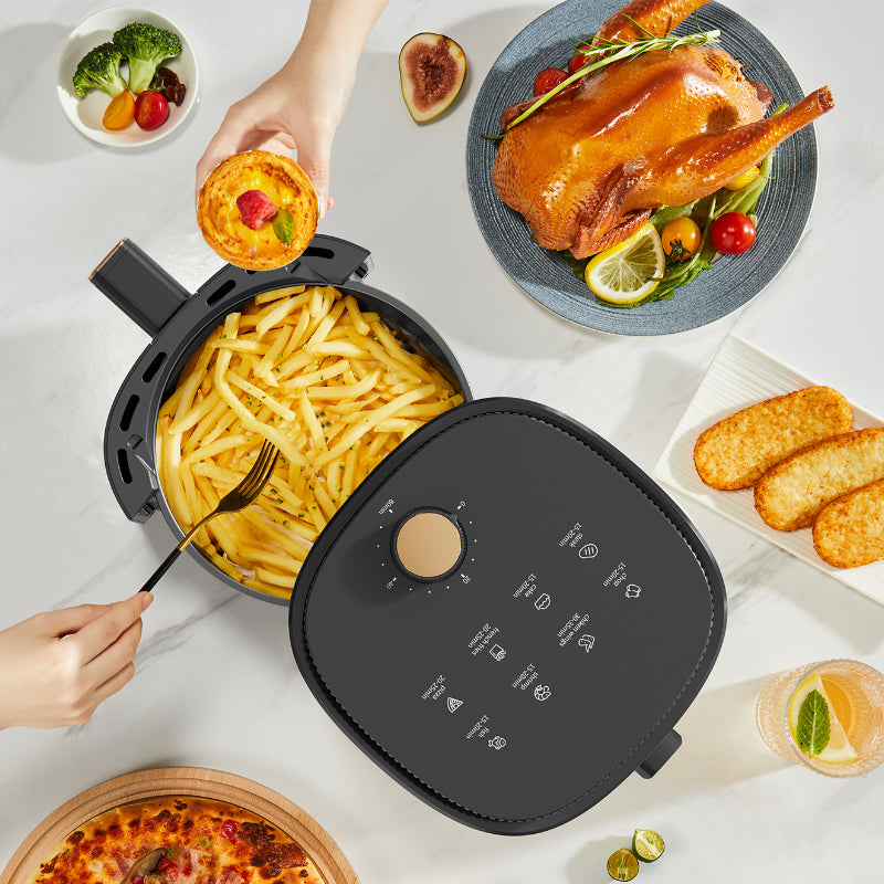 Gaabor 4L large capacity air fryer 8 function menus for multi-purpose use
