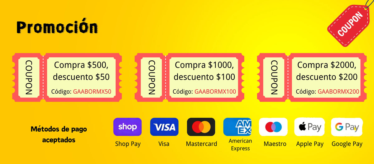 Gaabor banner México