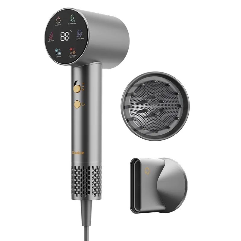Gaabor 6-in-1 professional hair dryer ​with diffuser​ Black HD-M05Apro