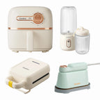 Kit Pocket Completo: Air Fryer Pocket + Sanduicheira Pocket + Copo Mixer + Ferro